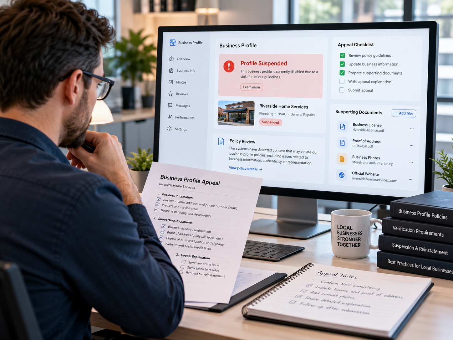 Suspended or Disabled Profiles illustration