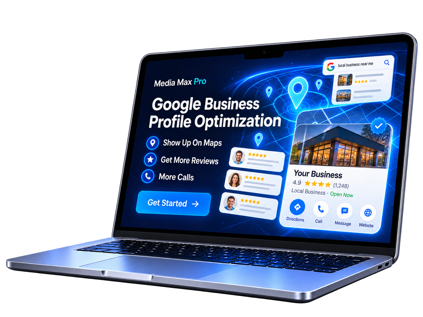 Media Max Pro Google Business Profile optimization for local search visibility
