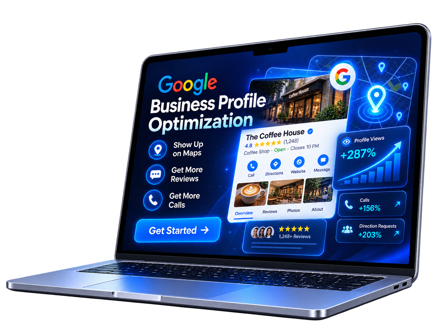 Google Business Profile and Local Services Ads illustration