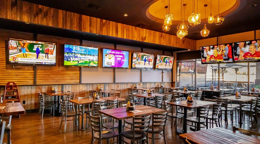 Local restaurant interior